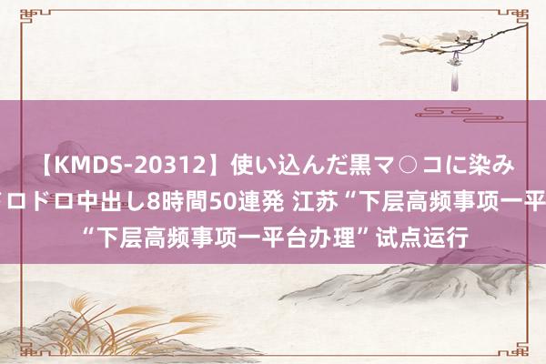 【KMDS-20312】使い込んだ黒マ○コに染み渡る息子の精液ドロドロ中出し8時間50連発 江苏“下层高频事项一平台办理”试点运行