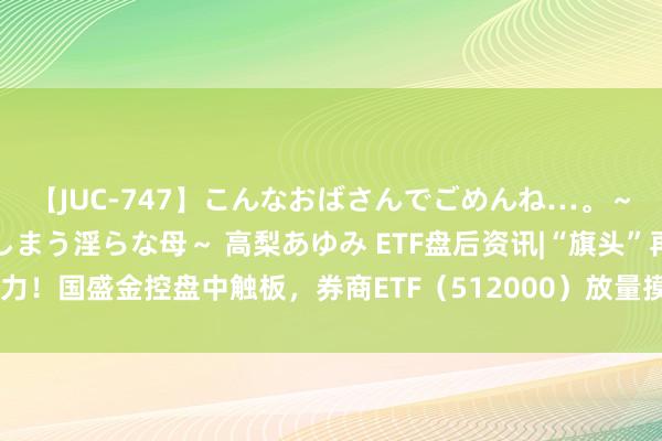 【JUC-747】こんなおばさんでごめんね…。～童貞チ○ポに発情してしまう淫らな母～ 高梨あゆみ ETF盘后资讯|“旗头”再发力！国盛金控盘中触板，券商ETF（512000）放量摸高2%，7月逾额收益逾7%